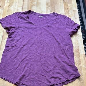 Old Navy Plum Short Sleeve Tee